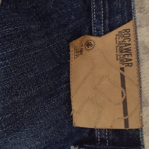 Vintage 90s Mens Rocawear baggy jeans 48x32 good condition - Picture 3 of 6